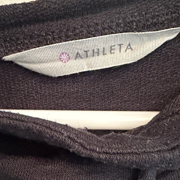 Athleta Black Hoodie Sweatshirt - Picture 3 of 7